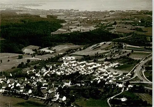 AK / Ansichtskarte  Stetten_Bodensee Fliegeraufnahme Stetten Bodensee