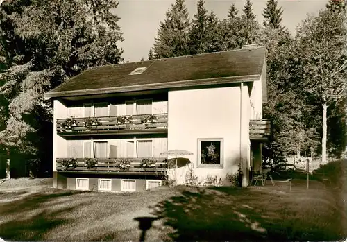 AK / Ansichtskarte  Hinterzarten Gaestehaus Pension Waldeck im Schwarzwald Hinterzarten