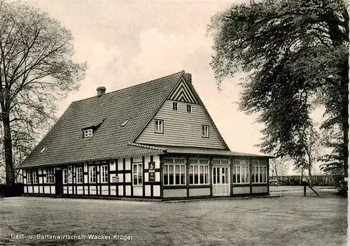 AK / Ansichtskarte  Stockkaempen_Hoerste_Halle_Westfalen Gast- und Gartenwirtschaft Wacker-Kroeger 