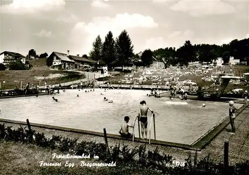 AK / Ansichtskarte  Egg_Bregenzerwald_Vorarlberg_AT Freischwimmbad 