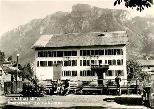 AK / Ansichtskarte  Mellau_Vorarlberg Hotel Baeren Bregenzerwald Alpen Mellau_Vorarlberg