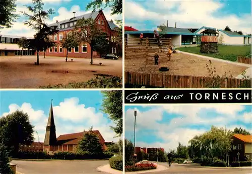 AK / Ansichtskarte  Tornesch Teilansichten Kirche Kindergarten Tornesch