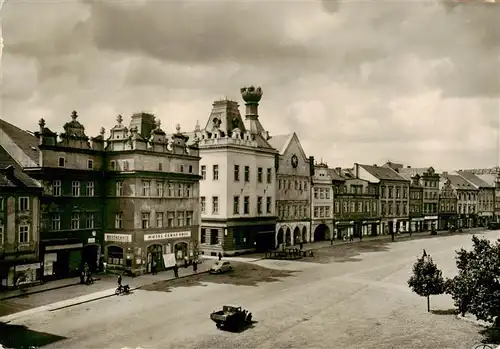 AK / Ansichtskarte  Litomerice_Leitmeritz_Nordboehmen_CZ Mirové namesti 