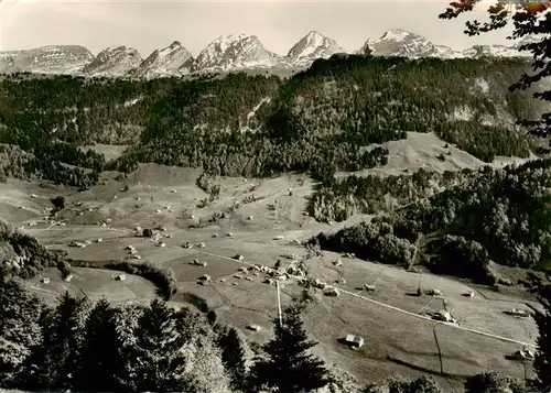 AK / Ansichtskarte  Starkenbach_Alt_St_Johann_SG Panorama Blick gegen Churfirsten 