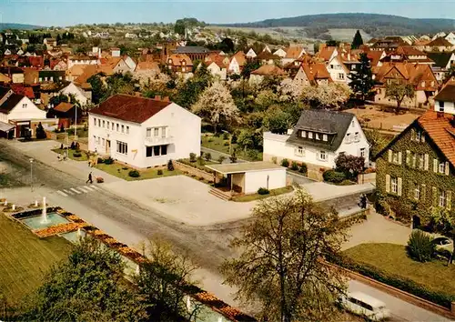 AK / Ansichtskarte  Bad_Koenig_Odenwald Panorama Wasserspiele in den Bahnhofsanlagen Bad_Koenig_Odenwald