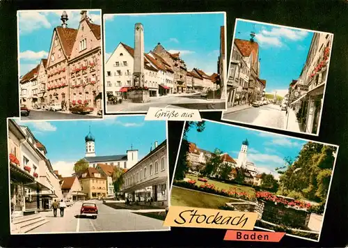 AK / Ansichtskarte 73864479 Stockach_Baden Motive im Stadtzentrum Parkanlagen Stockach_Baden