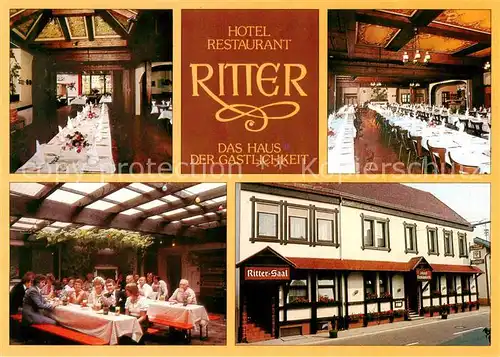 AK / Ansichtskarte  Bruchsal Hotel Restaurant Ritter Festsaele Bruchsal