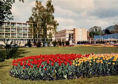 AK / Ansichtskarte  Reutlingen_BW Friedrich List Platz mit Parkhotel  