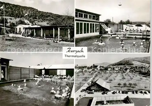 AK / Ansichtskarte  Zurzach_Bad Thermalquelle Teilansichten Zurzach_Bad