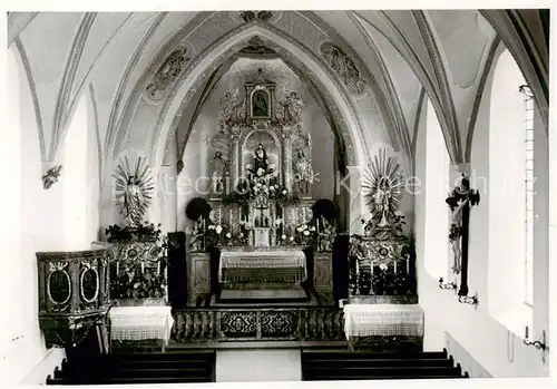 AK / Ansichtskarte 73864544 Assling_Ebersberg_Bayern Pfarrkirche Inneres 