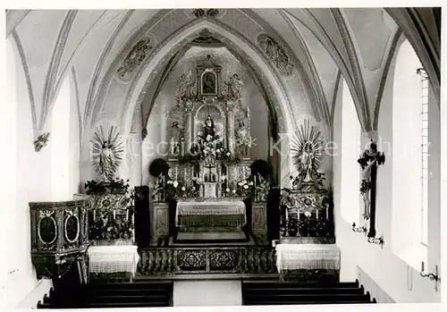 AK / Ansichtskarte  Assling_Ebersberg_Bayern Pfarrkirche Inneres 