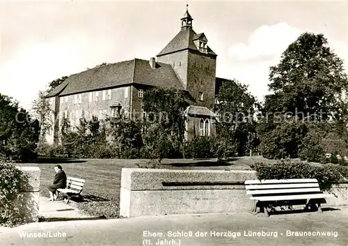 AK / Ansichtskarte  Winsen_Luhe Ehem Schloss der Herzoege Lueneburg Braunschweig Winsen Luhe