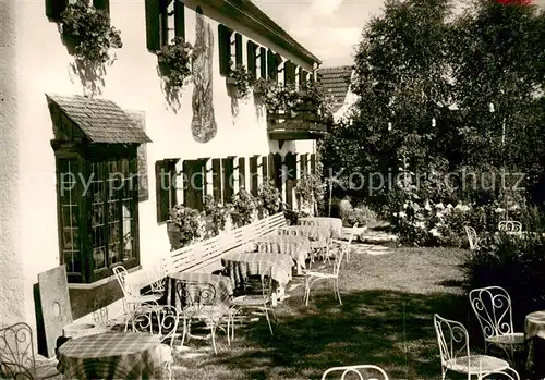 AK / Ansichtskarte  Obergriesbach Schloss Cafe Restaurant Gartenterrasse Obergriesbach