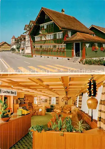 AK / Ansichtskarte  Appenzell_IR Restaurant Roessli Gaststube Appenzell IR