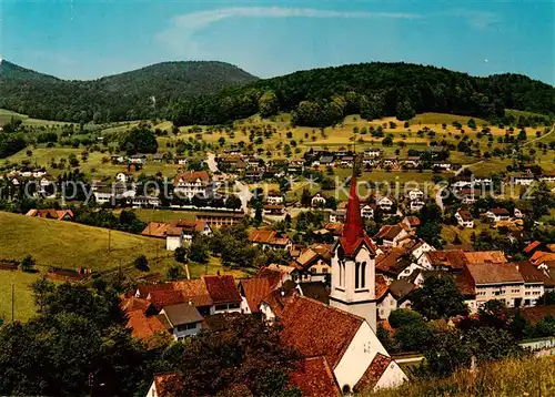 AK / Ansichtskarte  Reigoldswil Panorama mit Kirche Reigoldswil