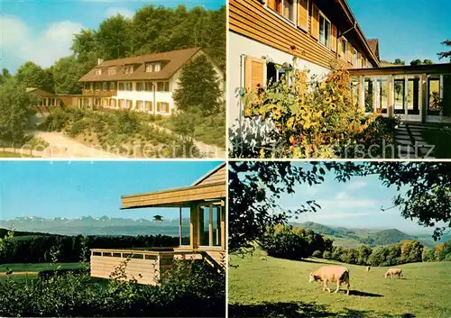 AK / Ansichtskarte  Wisen_SO Blaukreuzheim Hupp Eingang Terrasse Panorama 