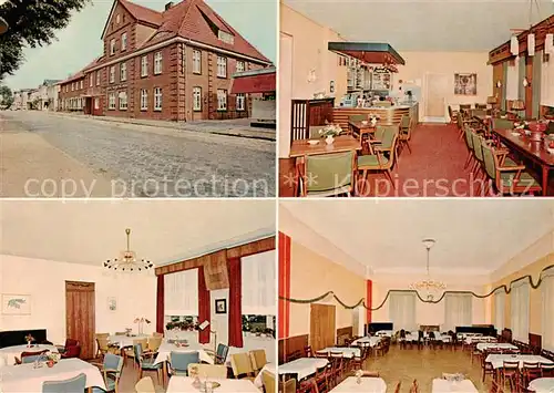 AK / Ansichtskarte  Lensahn Hotel Lensahn Gastraeume Festsaal Bar Lensahn