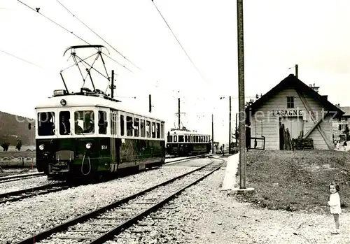 AK / Ansichtskarte  La_Sagne_VD La Gare La_Sagne_VD