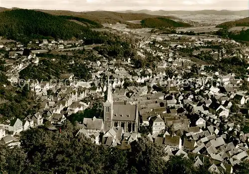 AK / Ansichtskarte  Biedenkopf_Lahn Blick vom Schlossturm 