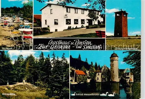 AK / Ansichtskarte 73864667 Wintersbach Gasthaus Pension Zur Geishoehe Wintersbach