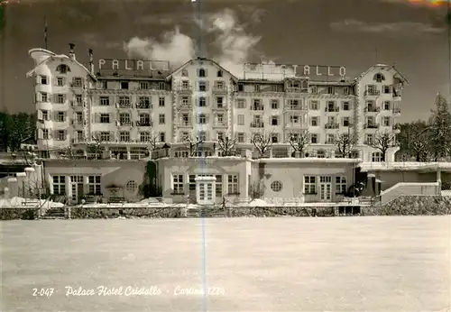 AK / Ansichtskarte 73864694 Cortina_d_Ampezzo_IT Palace Hotel Cristallo 