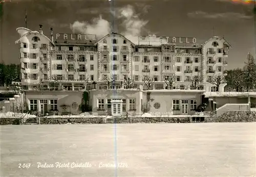 AK / Ansichtskarte  Cortina_d_Ampezzo_IT Palace Hotel Cristallo 