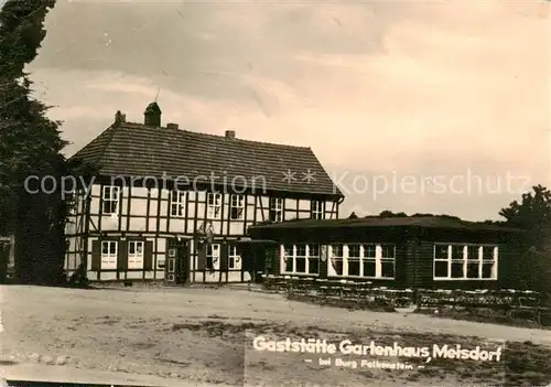 AK / Ansichtskarte  Meisdorf_Falkenstein_Harz Gaststaette Gartenhaus 