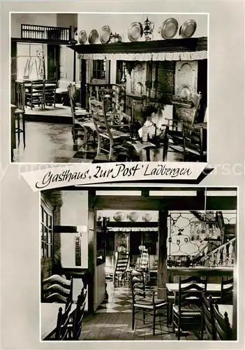 AK / Ansichtskarte  Ladbergen Gasthaus zur Post Gastraeume Ladbergen