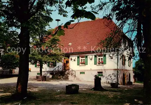 AK / Ansichtskarte  Eulbach_Michelstadt Oberfoersterei Waldgaststaette 