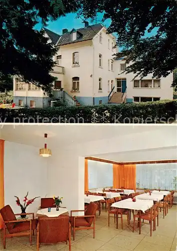 AK / Ansichtskarte  Bad_Salzhausen Kurheim Dr. Suesse Speiseraum Bad_Salzhausen