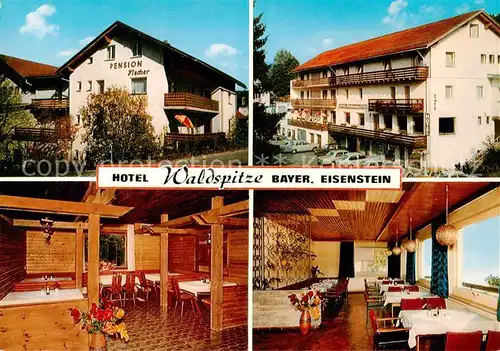 AK / Ansichtskarte 73864863 Bayerisch_Eisenstein Hotel Waldspitze Café Bayerisch_Eisenstein