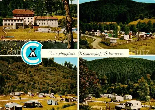 AK / Ansichtskarte  Bad_Wildbad Gasthof Pension Kleinezhof im Schwarzwald Campingplatz Bad_Wildbad