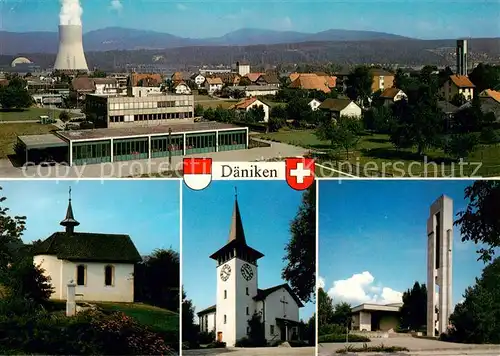 AK / Ansichtskarte  Daeniken Panorama Kirchen Daeniken