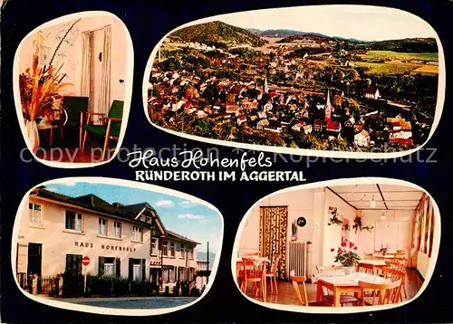 AK / Ansichtskarte 73864942 Ruenderoth Haus Hohenfels Gaststube Panorama Ruenderoth
