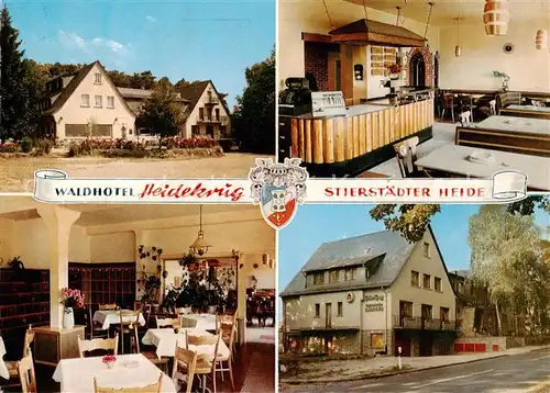 AK / Ansichtskarte  Stierstadt_Taunus Waldhorn Heidekrug Stierstaedter Heide Gastraeume Stierstadt_Taunus