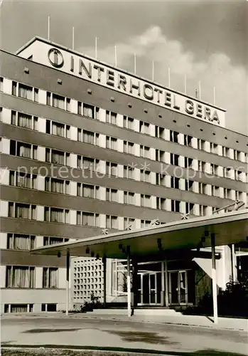 AK / Ansichtskarte  Gera Interhotel Gera Gera