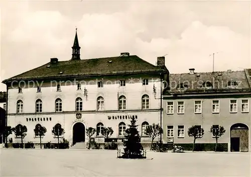 AK / Ansichtskarte  Tanna Rathaus am Markt Tanna