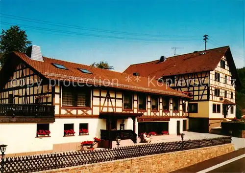 AK / Ansichtskarte  Leidersbach Gasthaus Zur Rose Leidersbach