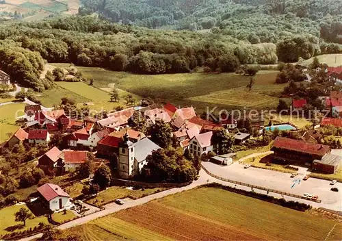 AK / Ansichtskarte 73865054 Neunkirchen_Odenwald Blick auf evangelische Pfarrkirche Neunkirchen Odenwald