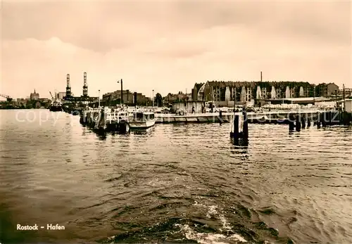 AK / Ansichtskarte  Rostock Hafen 