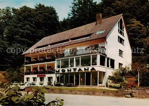 AK / Ansichtskarte  Bad_Herrenalb Hotel Montana im Schwarzwald Bad_Herrenalb