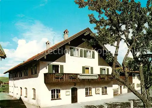 AK / Ansichtskarte  Bad_Kohlgrub Gasthaus Pension Heimgarten Bad_Kohlgrub