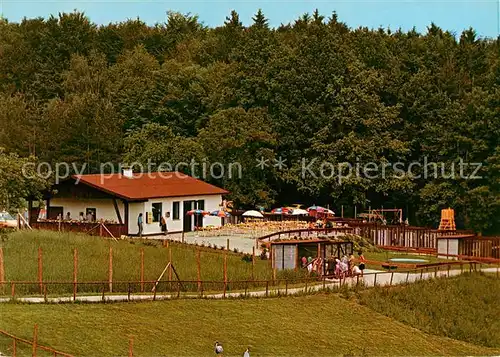 AK / Ansichtskarte  Ortenburg_Niederbayern Vogelpark Irgenoed Gaststaette 