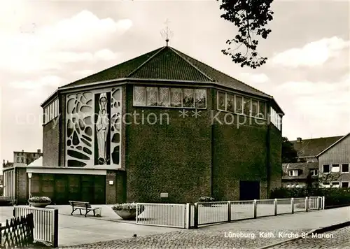 AK / Ansichtskarte  Lueneburg Katholische Kirche St. Marien Lueneburg