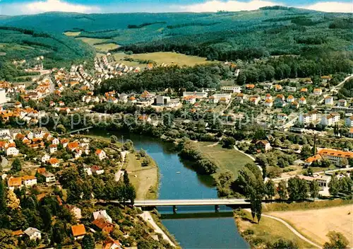 AK / Ansichtskarte  Melsungen_Fulda Panorama Fuldatal Melsungen Fulda