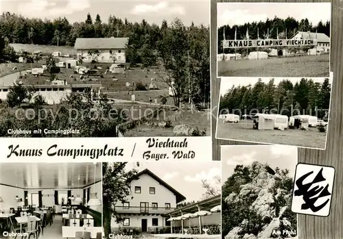 AK / Ansichtskarte 73865127 Viechtach_Bayerischer_Wald Knaus Campingplatz im Bayerischen Wald Clubhaus Felsen Am Pfahl Viechtach_Bayerischer
