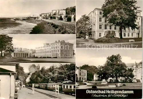 AK / Ansichtskarte  Heiligendamm_Ostseebad_Bad_Doberan StrandHotels Bahnhof Panorama 