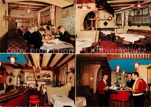 AK / Ansichtskarte 73865220 Koeln__Rhein Balkan Restaurant Gastraum Theke 