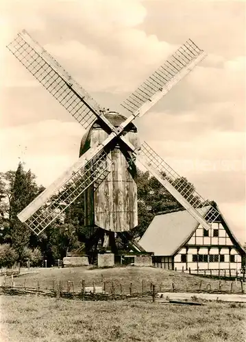 AK / Ansichtskarte  Muenster__Westfalen Bockwindmuehle Muehlenhaus 