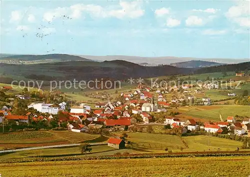 AK / Ansichtskarte  Motten_Bayern Panorama 